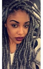 Big Box Braids Black And Grey Pin On Black African American Hairstyles Community Board