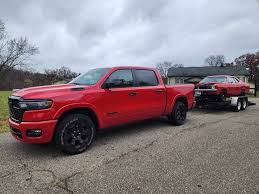 Image result for Bright Red 2025 Ram