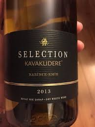 Average online price from external shops. 2013 Kavaklidere Narince Narince Emir Selection Beyaz Turkey Central Anatolia Cappadocia Cellartracker