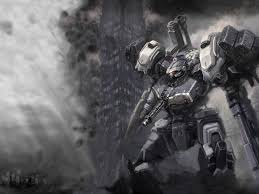 Black And White Robot Wallpaper Armored Core Mecha Konachan Com Armored Core Robot Wallpaper Mech