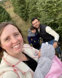 It is this time of the year. Picking a 🎄 , but this time is in Wisconsin.  Isaiah got to try hot cocoa for first time and Mirah's first 🎄