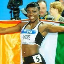 She now trains under the aegis of a certain adrian rothenbühler, who also takes care of mujinga kambundji. Murielle Ahoure Track And Field American Ninja Warrior Athlete