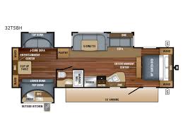 Floorplan Title Jayco Travel Trailer Bunk House