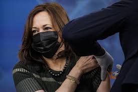 Elected in 2020, she is the nation's first female vice president and first . Kamala Harris Receives Covid 19 Vaccine Booster Shot