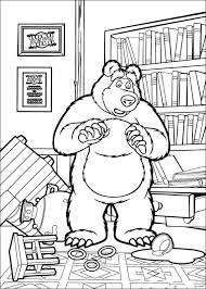 Masha coloring page print coloring page download pdf tags: Masha And The Bear Coloring Pages Books 100 Free And Printable