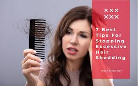 This will stop the shedding problem and should be done before each wear. 7 Best Tips For Stopping Excessive Hair Shedding Black Show Hair