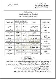 اعلن الدكتور طارق شوقي ، وزير التربية والتعليم والتعليم الفني، عقد مؤتمرا صحفيا يذاع على القنوات المصرية في تمام الساعة الثانية من عصر يوم السبت ٥ يونيو ٢٠٢١ لاعلان جداول امتحانات الثانوية العامة والامتحان التجريبي. Ø¬Ø¯ÙˆÙ„ Ø§Ù…ØªØ­Ø§Ù†Ø§Øª Ø§Ù„ØµÙ Ø§Ù„Ø±Ø§Ø¨Ø¹ Ø§Ù„Ø§Ø¨ØªØ¯Ø§Ø¦ÙŠ Ø§Ù„Ø§Ø²Ù‡Ø±ÙŠ 2019 Ø§Ù„ØªØ±Ù… Ø§Ù„Ø«Ø§Ù†ÙŠ Ù…Ù† Ù…ÙˆÙ‚Ø¹ Ø¨ÙˆØ§Ø¨Ø© Ø§Ù„Ø§Ø²Ù‡Ø± Ø§Ù„Ø§Ù„ÙƒØªØ±ÙˆÙ†ÙŠØ© Ø¨ÙˆØ§Ø¨Ø© Ù…ÙˆÙ„Ø§Ù†Ø§
