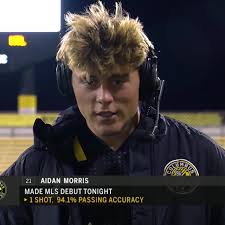 Crew's Aidan Morris reflects