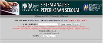Kepada guru,login ke dalam sistem sapsnkra untuk memasukkan markah. Saps Sistem Semakan Online Lima
