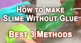 To make jiggly slime without glue or borax, start by combining 2 cups of water and 4 tablespoons of fiber powder in a microwavable container. How To Make Slime Without Glue Top 3 Methods Diy Tech Pro