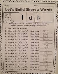 Building Words Is A Fun Way For Students To Practice Decoding And Blending Individual Sounds In Words Word Building Activities Words Reading Intervention