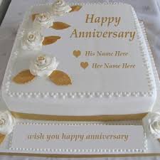 Price and other details may vary based on product size and colour. Write Name On Wedding Anniversary Cake Images Happy Anniversary Cakes Happy Anniversary Wedding Happy Marriage Anniversary Cake