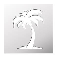 Pochoir Palmier Pochoir Pochoirs Gratuits Pochoir Silhouette