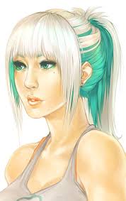 Remember, whatever hair the bleach does not touch will not lift. Hair Color Dyed Underneath Love This How I Want My Hair To Turn Out Hair Color Underneath Hair Dye Colors Underlights Hair