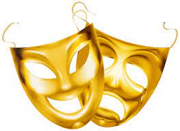 Gold Theater Masks Png Clipart Image Gallery Yopriceville High Quality Images And Transparent Png Free Clipart Theatre Masks Clip Art Free Clip Art
