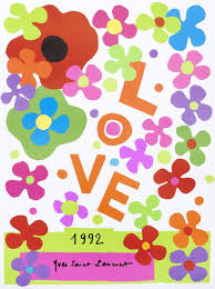 Love 1992 Yves Saint Laurent Saint Laurent Yves 1992 16 X 22 41 X 56 Cm Silkscreen Backed On Linen Id Frl24311 975 Yves Saint Laurent Shirt Yves Saint Laurent Yves Saint Laurent Bags