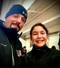 We had some special visitors at the game tonight.