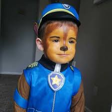 Chase Paw Patrol Costume Girl Rubie's
