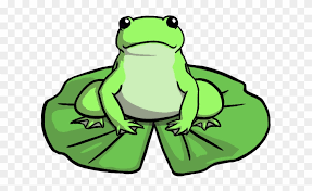 Picture Of Frog On Lily Pad Cartoon Frog On A Lily Pad Free Transparent Png Clipart Images Download Pink lotus flower and lily pad over green #1193799. picture of frog on lily pad cartoon