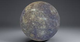 Mercury 4k Globe 3d Model Mercury Mercury Planet Globe