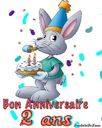 Joyeux anniversaire gif animé musique joyeux anniversaire minions joyeux anniversaire images joyeux anniversaire gratuites vidéo joyeux anniversaire carte anniversaire animée chanson bonne fête comptines bon weekend. Gif Joyeux Anniversaire 2 Ans 1 Les Gifs Animes De Dentelledelune