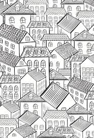 Doodlers anonymous epic coloring book: Cityscapes