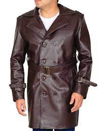 Pin On Mens Leather Coats Overcoats