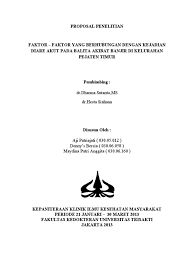 Seringkali lingkungan di sekitar kita tersebut jarang diperhatikan sehingga dapat menimbulkan suatu penyakit seperti flu, batuk, penyakit sesak nafas dan lain sebagainya, oleh karena itu perlu diperhatikan bahwa. Contoh Proposal Penelitian Kesehatan Masyarakat Penggambar