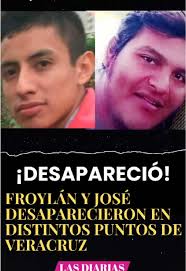 Apoyo para localizar a Froylán y José David en Veracruz