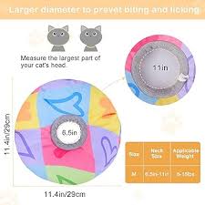 Cat Cone Soft Cat Cone Collar Cute Cat Recovery Collar Adjustable  Protective Cat Donut Waterproof Cat Cone Alternative with Drawstring  Design, Easy to Clean : Buy Online at Best Price in KSA -