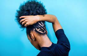 Afro Puff Magic Super Easy Afro Ponytail Hairstyle Hair Puff Natural Hair Styles Hair Styles