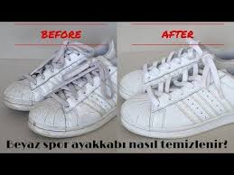 Duygu Nun Diy Gunlugu Nden Beyaz Sporlari Yeni Gibi Yapma Yontemi Ayakkabilar Spor Sneaker