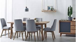 Harvey Norman Chairs Rectangular Dining Set Fabric Dining Chairs Dining