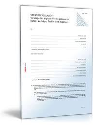 Das verhindert, dass der bevollmächtigte mit sofortiger wirkung diese befugnis ausnutzt. Digitale Vorsorgevollmacht Muster Vorlage Zum Download