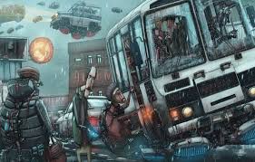 Russia of the future (russian: Wallpaper Humor Cyberpunk The Future Of Russia Fantasica Images For Desktop Section Fantastika Download