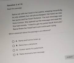 Maybe you would like to learn more about one of these? What Statement About The Passage Is An Inference Brainly Com
