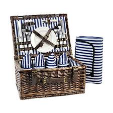 When the weather is warm, these picnic baskets will come in handy for a day in the park, outdoor concerts, or a fun beach day. Wicker Picnic Basket For 4 Picnic Set For 4 Willow Hamper Service Gift Set For Camping And Outdoor Global Sources