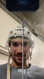 Gavin Hayes; accurate at shooting pucks, accurate at plugging in phone  chargers #hockey #flint #hockeytiktoks #ohl #fyp