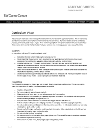 Thesis format curriculum vitae in research paper. Academic Careers Curriculum Vitae Tips Thesis Graduate School