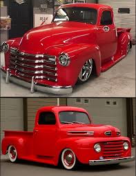 Image result for Tartar Red 1950 Truck
