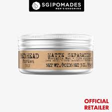 A workable matte wax that's perfect for defined looks that need hold and texture with a matte finish. Tigi Matte Separation Wax 85g Shopee Singapore