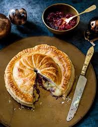 Camembert And Cranberry Pithivier From Olive Magazine Christmas 2017 By Janine Ratcliffe Starters Recipes Christmas Recipes Entertaining Recipes