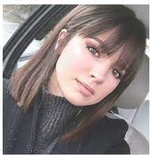 Short Hair With Fringe Straight Mid Length Hair With Bangs Bangs With Medium Hair Haircuts Straight Hair