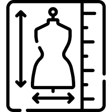 Guia de tamanho - ícones de setas grátis