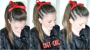 Having the best hairstyle is essential in completing your look. Cheer Hair Tutorial Braidsandstyles12 Youtube