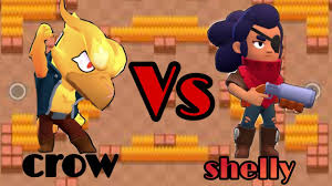 How do you like this couple? Crow Vs Shelly 1 Vs 1 Brawl Stars Youtube