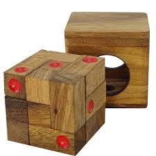 This is a brain teaser. Domino Cube Dice Cube Brainteaser Mr Puzzle