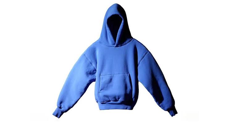 The iconic seamless, boxy silhouette of the Yeezy Gap Perfect Hoodie., AI generated