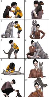 Minzza My Buddy Pose Set You Need 1 Andrew S Pose Sims 4 Sims 4 Family Sims Pets