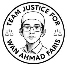 JUSTICE FOR WAN AHMAD FARIS ✊ Untuk Faris. Untuk Anak-Anak Kita. Faris  bukan sekadar mangsa. Dia lambang ujian kepada kita semua. Masihkah kita  percaya pada KUASA mereka yang tak mampu lagi bersuara? ~